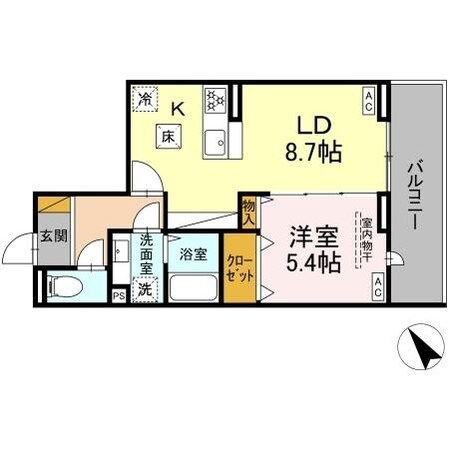 Cradleの物件間取画像